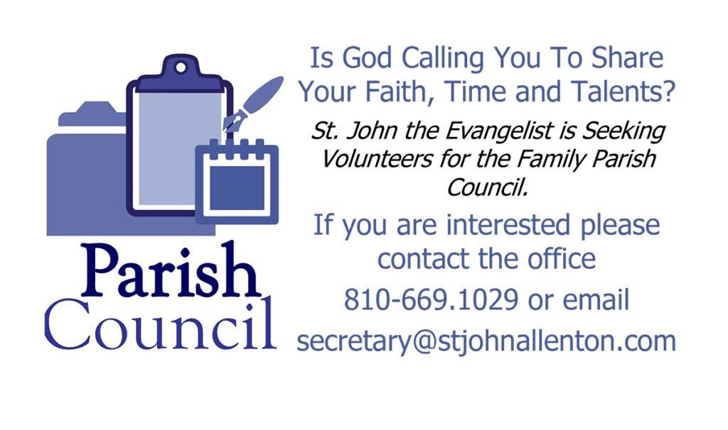 Parish Council Volunteer Info