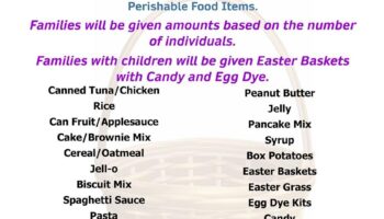 Easter Food Baskets